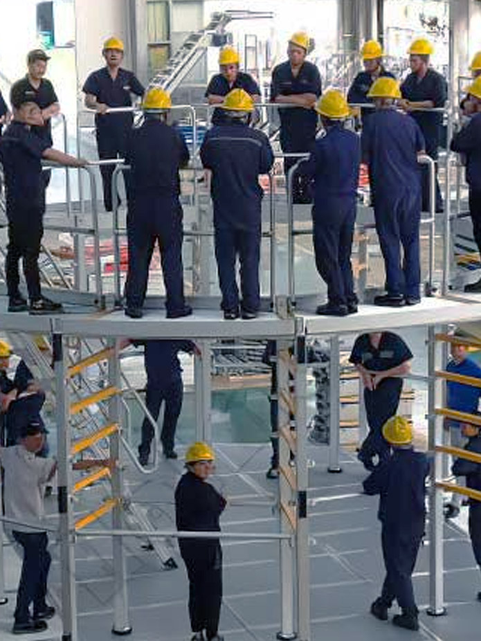 水電站工作平臺